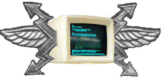 A monitor with wings